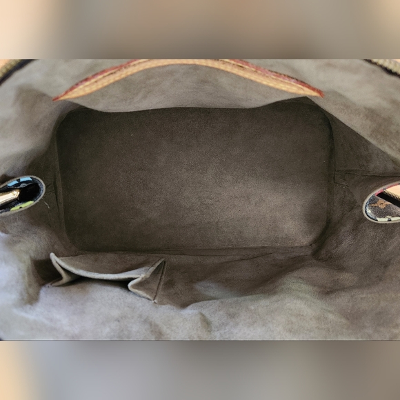 Louis Vuitton x Takashi Murakami Black Multicolor Mongram Alma - Picture 12 of 16